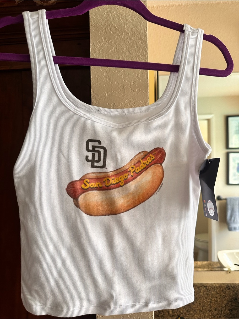 San Diego Padres women's tank top, size L